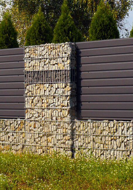 Sichtschutzzaun bauen